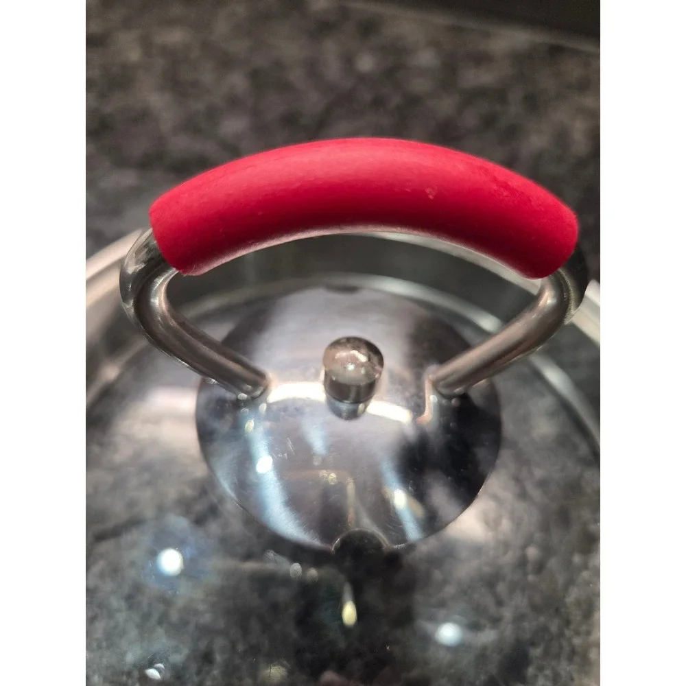 KitchenAid Replacement Glass Saucepan Lid with Straining Holes 6 Inch